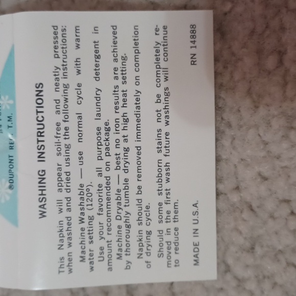 Dupont Vintage Cloth Napkins With Floral Lace Edges, Two Packs Of Four Napkins - Picture 14 of 14